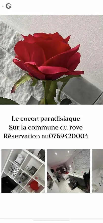 Le Rove Love Room Avec Spa Privatif 0*, Le Rove فرنسا